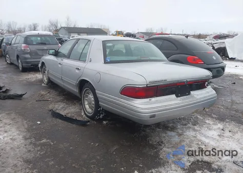 1995 Mercury Grand Marquis Ls из США, поврежденный, VIN 2MELM75W4SX677725